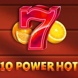 Official Slots logo: 10 Power Hot by Amusnet Interactive at Wild Robin Casino