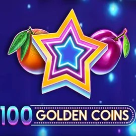 100 Golden Coins logo by Amusnet Interactive at Wild Robin Casino