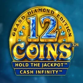 12 Coins Grand Diamond Edition online game logo by Wazdan on wildrobins.gr