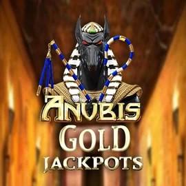 Anubis Gold Jackpots casino game by Inspired Gaming – featured logo at Wild Robin Casino