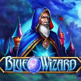 Blue Wizard logo by Quickspin at Wild Robin CasinoBlue Wizard