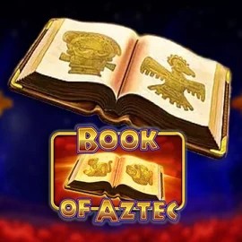 Book of Aztec logo by Amatic Industries at Wild Robin CasinoBook of Aztec