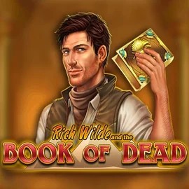 Book of Dead slot icon by Play'n GO, available at Wild Robin Casino
