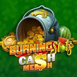 Burning Slots Cash Mesh logo by BF Games Wild Robin Casino