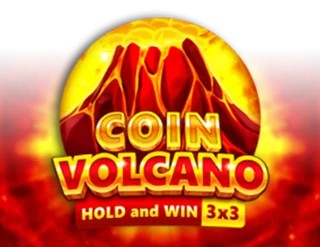 Coin Volcano logo by 3 Oaks Gaming at Wild Robin Casino