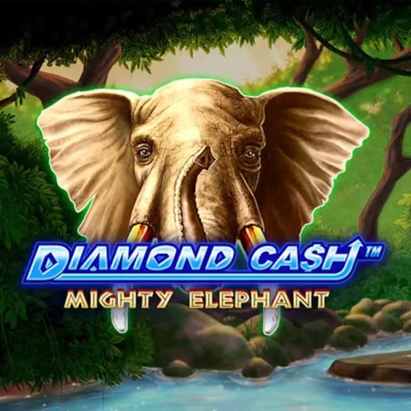 Diamond Cash Mighty Elephant logo by Greentube Wild Robin Casino