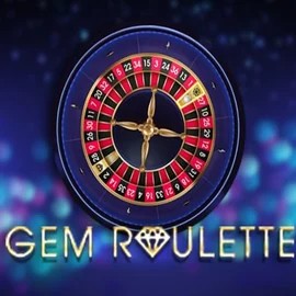 Gem Roulette slot icon by iSoftBet, available at Wild Robin Casino