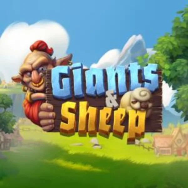Logo of Giants and Sheep from Relax Gaming at Wild Robin Casino