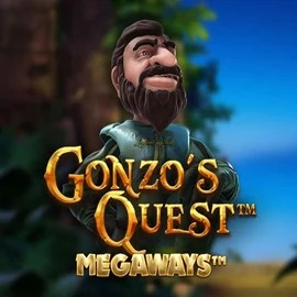 Gonzo's Quest Megaways logo by Red Tiger Gaming at Wild Robin CasinoGonzo's Quest Megaways
