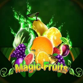 Magic Fruits Deluxe slot logo by Wazdan at Wild Robin CasinoMagic Fruits Deluxe