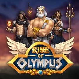 Rise of Olympus logo – Slots by Play'n GO at Wild Robin Casino
