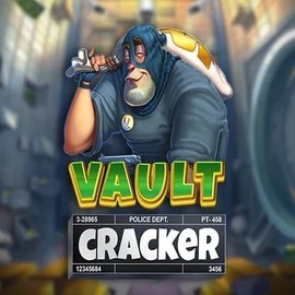 Vault Cracker slot logo by Red Tiger Gaming at Wild Robin CasinoVault Cracker